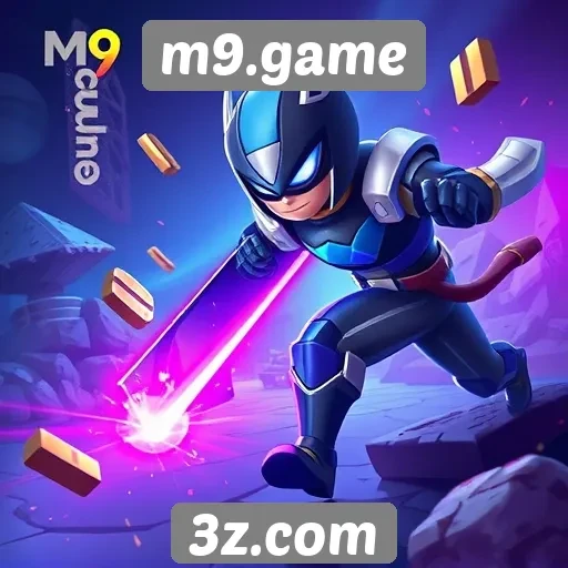 Visão geral do site m9.game para novos jogadores